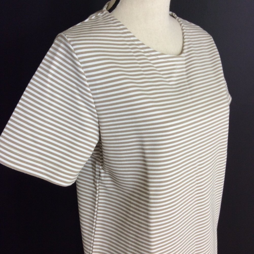 Jessica Holbrook Womens Top Size Medium Striped Short Sleeve - Picture 5 of 12